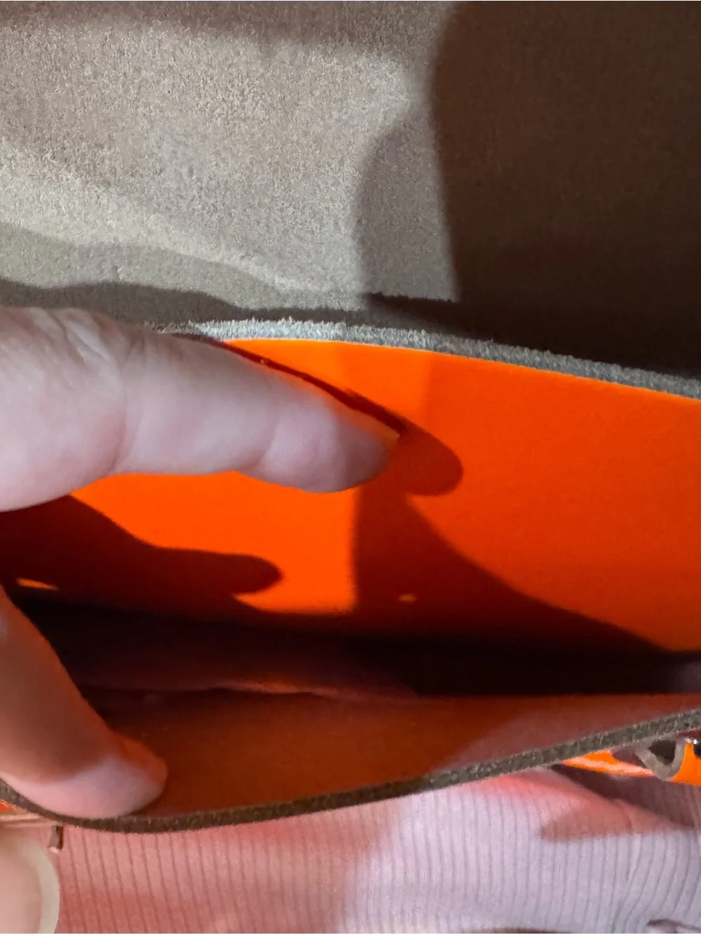 The Cambridge Satchel Company Neon Orange Leather Satchel - Add a pop of color!